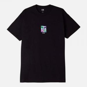 (165263308) 퍼즐드 반팔티 BLACK